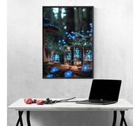 Diamond Painting Flor Diamond Painting Adultos Botella Pintura Diamante Bordado de Punto de Cruz Kits, 5D DIY Cuadros Diamantes Cristal Juego De Artesanía, Decoracion Hogar, Regalos 30x40CM PJY9 B-7