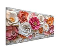 Diamond Painting Flor Diamond Painting Adultos Manualidades Punto de Cruz Diamante Arte de Cristal Kit, DIY Pintura de Diamante Niños Principiantes Kit, Decoración Hogar 90x180 cm Abstracto c-1335