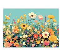 Diamond Painting Flor Diamond Painting Kit Completo 25x30cm, 2026 New 5D Flores Silvestres Pintura Diamante para Niños, DIY Diamantes Artes Bordado Punto de Cruz Pintar por Numeros Adultos XW-O149Y