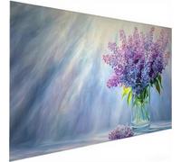 Diamond Painting Flores, Jarrón Manualidades Adultos, Punto de Cruz Kit, Diamond Painting Niños, Dibujos con Diamantes Decoración De Pared Del Hogar, Creatividad Regalo, Descompresión 90x180cm N-997