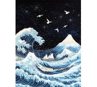 Diamond Painting Gaviota, Manualidades Adultos 50x70cm qw1-123