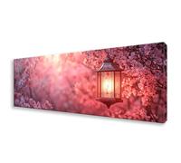 Diamond Painting Grande 100x300 cm, 5D Flor Diamond Painting Adultos Principiantes, Pintura de Diamante Paisaje Punto de Cruz Kit, DIY Cristal Embroidery Manualidades para Decoración Hogar W0-549