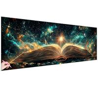 Diamond Painting Grande 120x40cm Diamond Painting Adultos Brillante Manualidades Adultos Pintura Diamante Abstracto Punto de Cruz Kit Dibujos con Diamantes Regalos Originales para Mujer Decor S-85