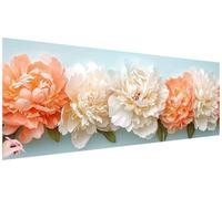 Diamond Painting Grande 120x40cm Diamond Painting Adultos Flor Manualidades Adultos Pintura Diamante Planta Punto de Cruz Kit Dibujos con Diamantes Regalos Originales para Mujer Home Decoration T-78