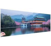 Diamond Painting Grande 120x40cm Diamond Painting Adultos Paisaje Manualidades Adultos Pintura Diamante Moderno Punto de Cruz Kit Dibujos con Diamantes Regalos Originales para Mujer Decoration S-27