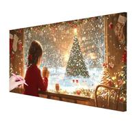 Diamond Painting Grande 120x60cm, Diamond Painting Adultos Navidad Manualidades Adultos, 5D Pintura Diamante Adultos Retro Kit, DIY Pintar con Diamantes para Regalos Originales para Mujer Decor -3336