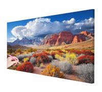 Diamond Painting Grande 120x60cm, Diamond Painting Adultos Otoño Manualidades Adultos, 5D Pintura Diamante Adultos Naturaleza Kit, DIY Pintar con Diamantes Regalos Originales para Mujer Decor -2810