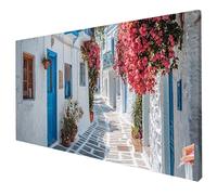 Diamond Painting Grande 130x50cm Diamond Painting Arquitectura, Kit Punto de Cruz Pintura Diamante Adultos Flor 5D DIY Pintar con Diamantes Art Kit Manualidades Adultos para Regalo Mujer Decor V-67