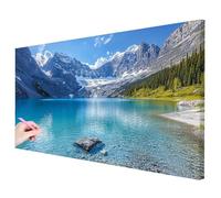 Diamond Painting Grande 140x70cm, Diamond Painting Adultos Naturaleza Manualidades Adultos, 5D Pintura Diamante Adultos Paisajes Kit, DIY Pintar con Diamantes Regalos Originales para Mujer Decor -2812