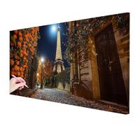 Diamond Painting Grande 140x70cm, Diamond Painting Adultos París Manualidades Adultos, 5D Pintura Diamante Adultos Planta Kit, DIY Pintar con Diamantes para Regalos Originales para Mujer Decor -3086