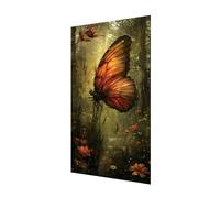 Diamond Painting Grande 180x90cm, Diamond Painting Mariposa Cuadro Diamantes Flor Pintura Diamante Adultos, DIY Crystal Bordado Punto de Cruz Puzzle Diamantes Artesanía, Decoración Hogar X2-1048