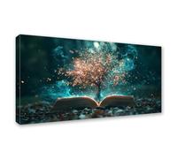 Diamond Painting Grande 200x100cm Árbol Diamond Painting Adultos, DIY Paisaje Pintura de Diamante Manualidades Adultos, 5D Cuadrado Rhinestone Bordado Punto de Cruz Art para Home Decoration 0J-885