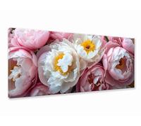 Diamond Painting Grande 75x30 cm, Flor Diamond Painting Adultos, DIY Cuadro Diamantes Rosa Pintura Diamante Adultos Principiantes, 5D Redondo Puzzle de Diamantes Art para Decoracion Pared Regalos H-5