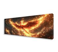 Diamond Painting Grande 90x270 cm, 5D Fénix Diamond Painting Adultos Principiantes, Pintura de Diamante Animal Punto de Cruz Kit,DIY Cristal Embroidery Manualidades para Decoración Hogar Regalo W0-861