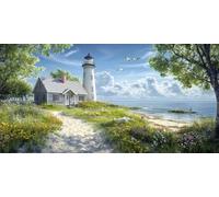 Diamond Painting Grande Cabaña Diamond Painting Adultos Arte 50x100cm Cuadros de Diamantes Kit Torre De Observación Pintura Diamante Redondo Completo Arte Manualidades for Para DecoracióN CJ0P-986