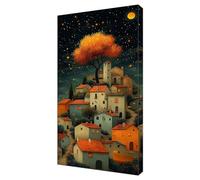 Diamond Painting Grande Color Abstracto, Manualidades Adultos Cuadro Diamantes Kit, DIY Cuadro Diamantes Niños Principiantes, Diamond Art Bordado Punto de Cruz Mosaico Kit, Decor Hogar 20x40cm J-515