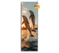Diamond Painting Grande Diamond Painting Animal DIY Cuadros Diamantes Tiburón Kit de Pintura Diamante Adultos Principiantes, Manualidades Adultos Mosaico para Decoracion Pared, Regalo 90 x 30 G2-1184