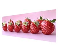 Diamond Painting Grande Kit Bordado, 5D Diamond Painting Adultos Planta, Pintura Diamante Kit Punto de Cruz, DIY Fresa Punto de Cruz Kit Completo, Decoración de Mosaicos Manualidades 30x90cm Q-42