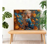 Diamond Painting Hada 120x90cm 2025 Pintura Diamante Paisaje Gran Diamond Painting Adultos,Cuadros de Diamantes Bordado Manualidades Kit Regalos para Mujer,DIY Diamantes Art Regalos Originales I-K702