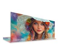 Diamond Painting Hermoso Diamond Art Princesa, Tamaño Grande 180x90 cm, 5D Dibujos con Diamantes Cuadro Pintura Diamante Kit Completo DIY Puzzle Punto de Cruz Painting, Decoracion Hogar Pared S756