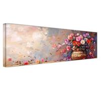 Diamond Painting Hermoso Diamond Painting Adultos Grande XXL 300x100cm, Pintura de Diamante Maceta Dibujos con Diamantes, 5D DIY Mosaicos Infantiles Kit Bordado para Decoracion Hogar Pared F1-147