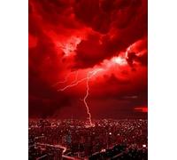 Diamond Painting Iluminación Pintura Diamante, 5D Dibujos con Diamantes Manualidades Adultos, DIY Cristal Pintura Diamante Punto de Cruz, Regalo Mujer, Navidad Decoracion Hogar 70x90cm Nube Z1-467