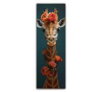 Diamond Painting Jirafa Diamond Painting Adultos Grande XXL 240x80cm, Pintura de Diamante Animal Dibujos con Diamantes, 5D DIY Mosaicos Infantiles Kit Bordado para Decoracion Hogar Pared Regalo F1-977