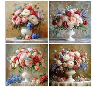 Diamond Painting Kit Color de las flores, Pintar Diamantes Kit 80x80cm f361