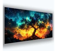 Diamond Painting Kit Completo - Diamond Painting Paisaje, Cuadro Diamantes Manualidades Adultos, DIY Pintar con Diamantes 5D Árbol (7) Pintura de Diamante, Regalos y Decoracion Hogar 40x100cm 0u-670