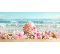 Diamond Painting Kit Completo,DIY Manualidades Adultos,Diamond Painting playa,Punto de Cruz Diamante Art Crafts Pascua Resurrección Patrón,Pintura Diamante Embroidery,Decoration Hogar 70x140CM Z-814