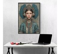 Diamond Painting Kit Completo Flor, Kit de Pintura de Diamantes de Punto de Cruz para Adultos, Mujer Diamond Painting Manualidades Adultos para Cuadros Decoracion Salon Modernos 20 x 30 cm PjY2252 K-2