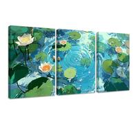 Diamond Painting Kit Loto, 3pcs Set 5D Bricolaje Diamond Painting 40x50cm Paisaje Taladro Completo Cuadrado Cristal Bordado Punto de Cruz, Diamante Pinturas Lienzo Artes Decoración de Hogar 2S-572