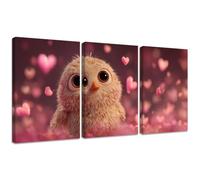 Diamond Painting Kit Pájaro, 3pcs Set 5D Bricolaje Diamond Painting 40x50cm Lindo Taladro Completo Cuadrado Cristal Bordado Punto de Cruz, Diamante Pinturas Lienzo Artes Decoración de Hogar 2S-1420
