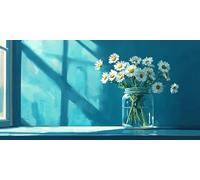 Diamond Painting Kits for Adults 5D DIY Diamond Art Crisantemo Manualidades Adults Gem Art Kits Completo Punto de Cruz Puzzle Dibujos Regalo Accesorios for Beginners Planta Decoracion 30x60cm J0K-237