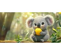 Diamond Painting Kits for Adults 5D DIY Diamond Art Koala Manualidades Adults Gem Art Kits Completo Punto de Cruz Puzzle Dibujos Regalo Accesorios for Beginners Animal Decoracion Pared 30x60cm J0K-169