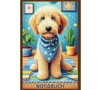 Diamond Painting Labradoodle Notizbuch, Buch: Das perfekte Geschenk für Liebhaber & Fans, Buch mit Doodlemotiv: Tagebuch, Journal, Taschenbuch, ... besondere Notizbücher, Hunde - Cover, A5