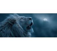 Diamond Painting LeóN Diamond Painting Adultos, Pintura Diamante Animal Patrón 5D DIY Punto de Cruz Diamante Dibujos con Diamantes Manualidades Adultos, Decoracion Pared (30 x 60 cm) -yym2603YA