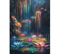 Diamond Painting Loto 50x70cm Diamond Painting Adultos Color, 2025 DIY Full Drill Manualidades Adultos Pintura de Diamante, 5D Cristal Punto de Cruz Cuadro Diamantes Kits para Decoracion Hogar Q-1119T