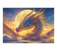 Diamond Painting Luna Diamond Painting Kit Completo 25x30cm, 2026 New 5D Dragón Pintura Diamante para Niños, DIY Diamantes Cristal Artes Bordado Punto de Cruz Pintar por Numeros Adultos XW-O182Y