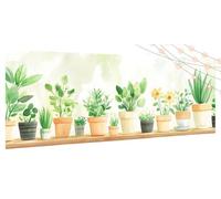 Diamond Painting Maceta, 5D Diamond Painting Adultos Planta DIY Pintar por Numeros Kit for Niños Beginners, Square Full Drill Dibujos con Diamantes Art, Decoración De Pared Del Hogar 75x160cm T453