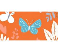 Diamond Painting Mariposa 5D Dibujos Con Diamantes, DIY Diamond Painting Adultos SueñO Pintura de Diamante Kit Manualidades NiñOs Cristal Regalo for Para DecoracióN de Pared del Hogar 40x20cm 0O-351