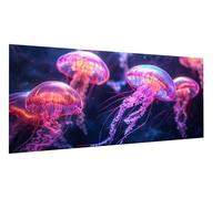 Diamond Painting Medusa Diamond Painting Adultos Mar Pintura de Diamantes Manualidades Adultos, DIY Cuadros Diamantes para Principiantes, Dibujos con Diamante para Decoración Salon 55x110cm FD-4285