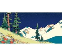 Diamond Painting MontañAs 5D Dibujos Con Diamantes, DIY Diamond Painting Adultos áRbol Pintura de Diamante Kit Manualidades NiñOs Cristal Regalo for Para DecoracióN de Pared del Hogar 200x100cm 0O-124