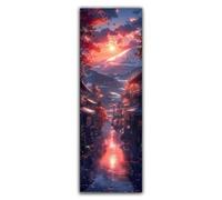 Diamond Painting Monte Fuji Diamond Painting Adultos Grande XXL 210x70cm, Pintura de Diamante Arquitectura Dibujos con Diamantes, 5D DIY Mosaicos Infantiles Kit Bordado para Decoracion Hogar F1-895
