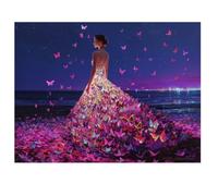 Diamond Painting Mujer 120x80cm 2026 Nuevo Diamond Painting Adultos,Pintura Diamante Paisaje Pintura de Diamante Niños,5D DIY Cristal Bordado Punto de Cruz Kit para Decoracion Navidad,Regalo I-K123