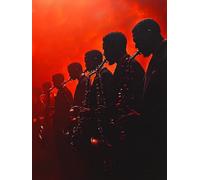 Diamond Painting MúSica, DIY 5D Diamond Painting Kit Banda, 5D Pintura Diamante Cuadro Diamantes Kit Bordado Principiantes DIY Full Cuadrado Embroidery per Decorazioni Casa Pareti 50x80cm Y-PI53