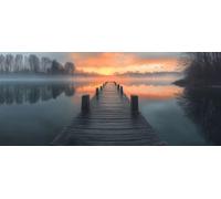 Diamond Painting Negro, 5D Diamond Painting Adultos Paisaje, DIY Kit Manualidades Adultos, 5D Punto de Cruz Cuadro Diamante, DIY Pintura de Diamante Kits, Home Decor, Primavera Decor, 160x70cm 0-6675