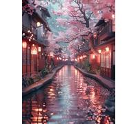 Diamond Painting Niños Calle, DIY 5D Diamond Painting Kit RíO, 5D Pintura Diamante Cuadro Diamantes DIY Full Drill Cuadrado Ricamo a Punto Croce Painting per Decorazioni Casa Pareti 100x135cm 0-VU16