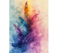Diamond Painting Niños Paisaje, Diamond Painting Kit Abstracto, 5D Pintura Diamante Cuadro Diamantes DIY Full Drill Round Strass Ricamo a Punto Croce Painting, Decorazioni Casa Pareti 60x90cm M-7J33