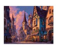 Diamond Painting Paisaje 100x75cm 2026 Nuevo Diamond Painting Adultos,Pintura Diamante Reino Unido. Pintura de Diamante Niños,5D Cristal Bordado Punto de Cruz Kit para Decoracion Navidad,Regalo I-K377